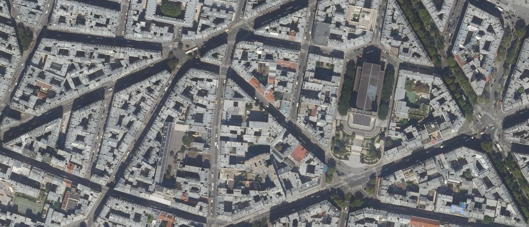 Vue aérienne de Lycée Jules SIEGFRIED
