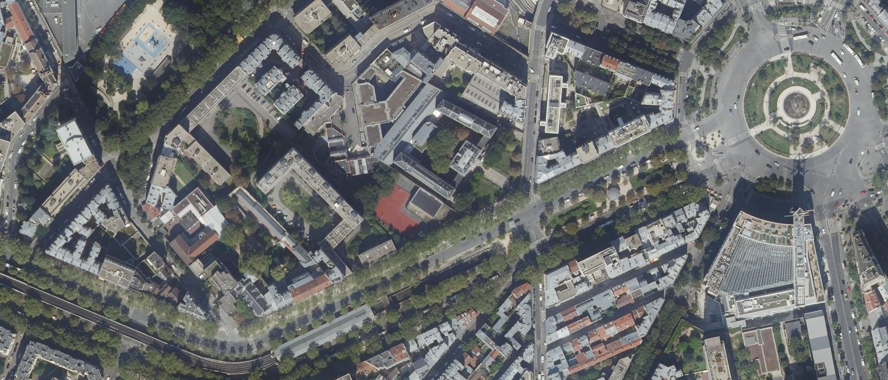 Vue aérienne de Lycée Estienne Esaig