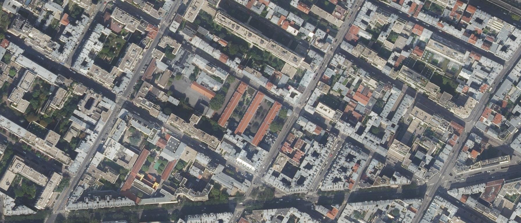 Vue aérienne de Lycée Roger Verlomme