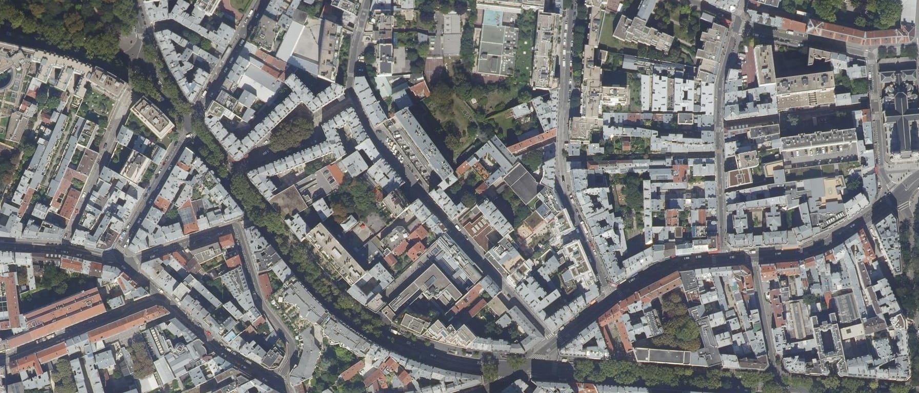 Vue aérienne de Lycée Batiment-Saint-Lambert