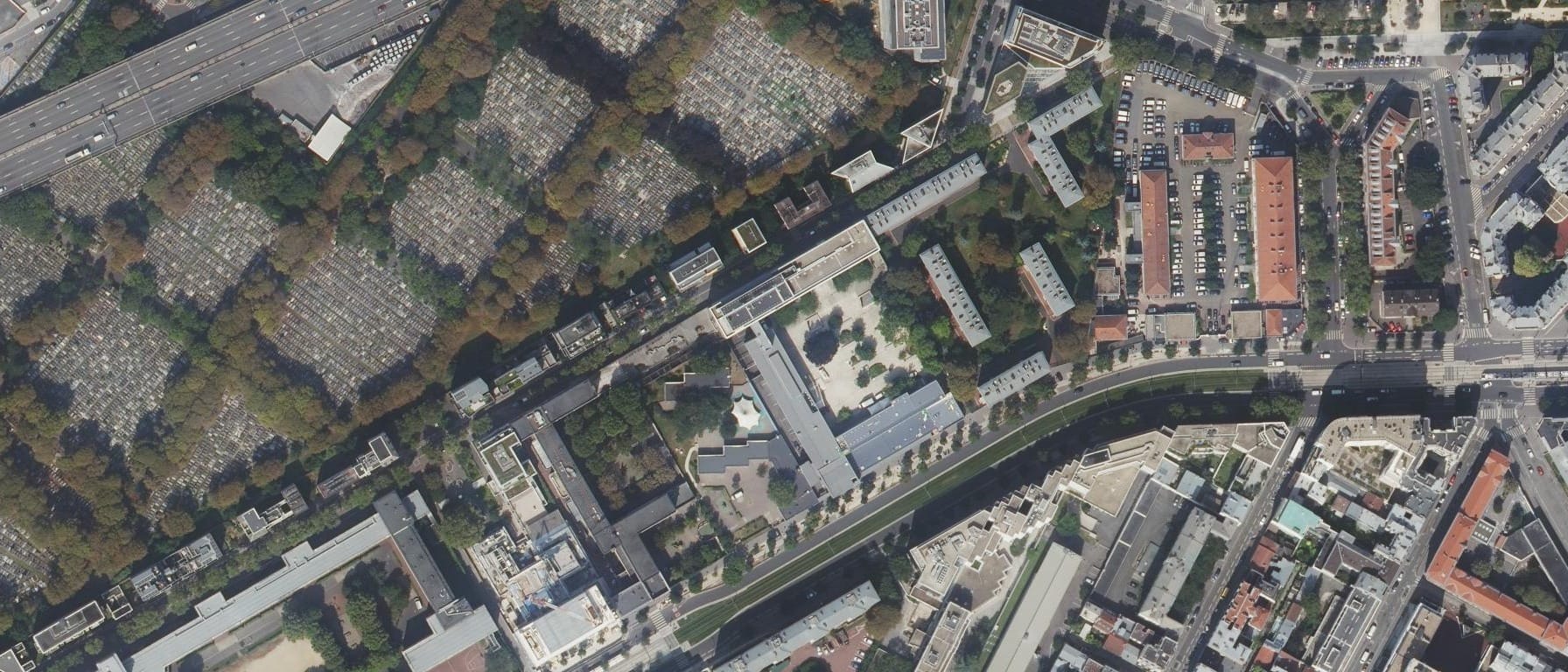 Vue aérienne de Ecole Nationale De Commerce