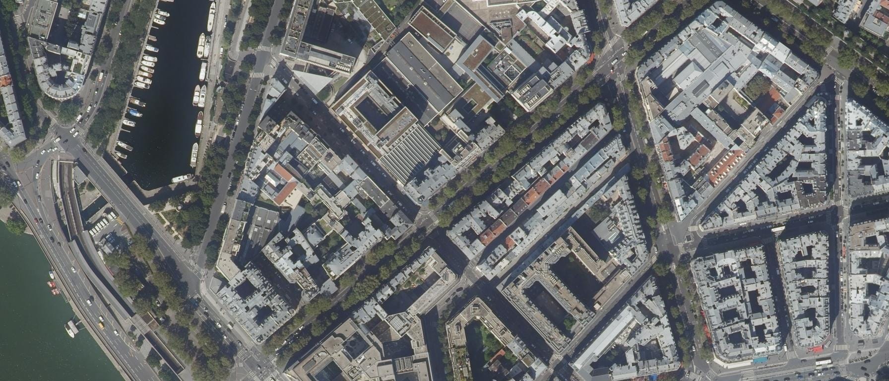 Vue aérienne de Lycée professionnel Chenneviere Malezieux