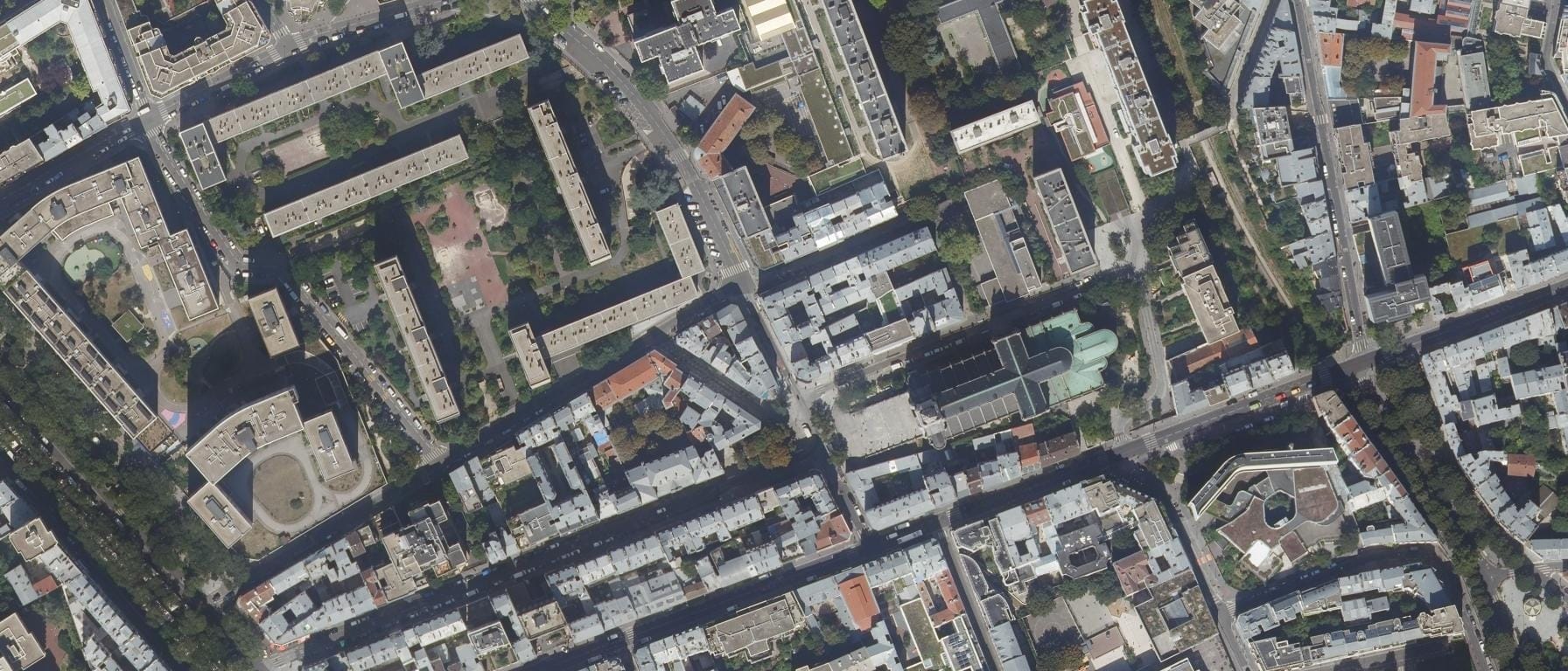 Vue aérienne de Lycée professionnel Etienne Dolet