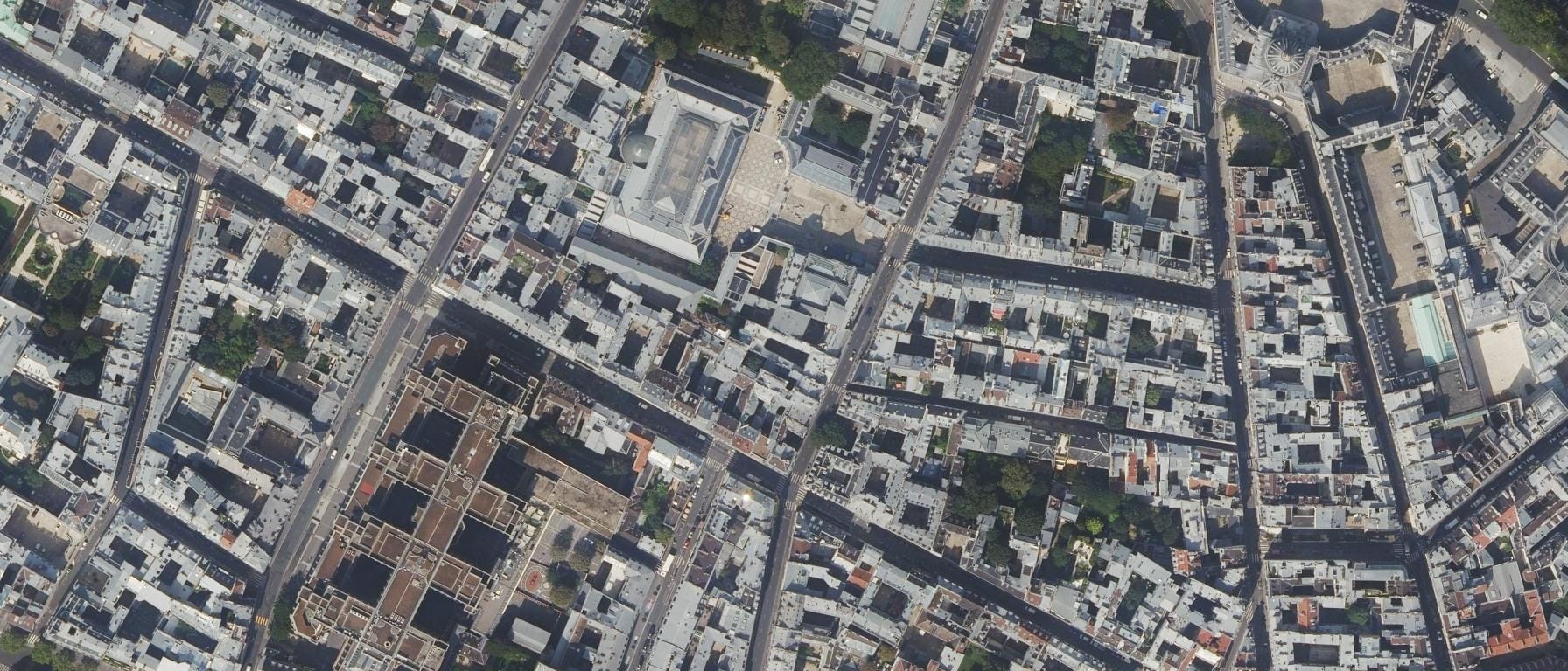 Vue aérienne de Ecole Nationale Supérieure d'Architecture de Paris-Malaquais - PSL