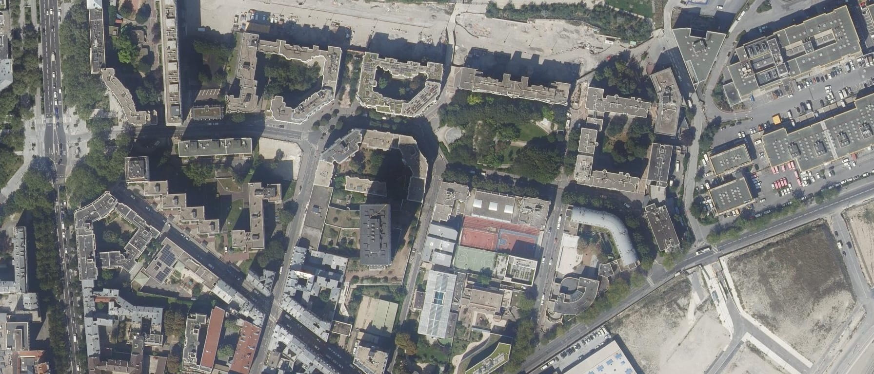 Vue aérienne de CFA CIFCA COMMERCES DE L''ALIMENTATION
