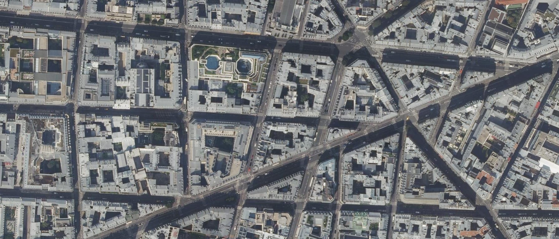 Vue aérienne de Campus de l'Esthétique et du SPA