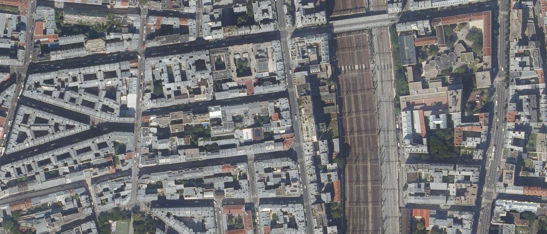 Vue aérienne de CFA Stephenson