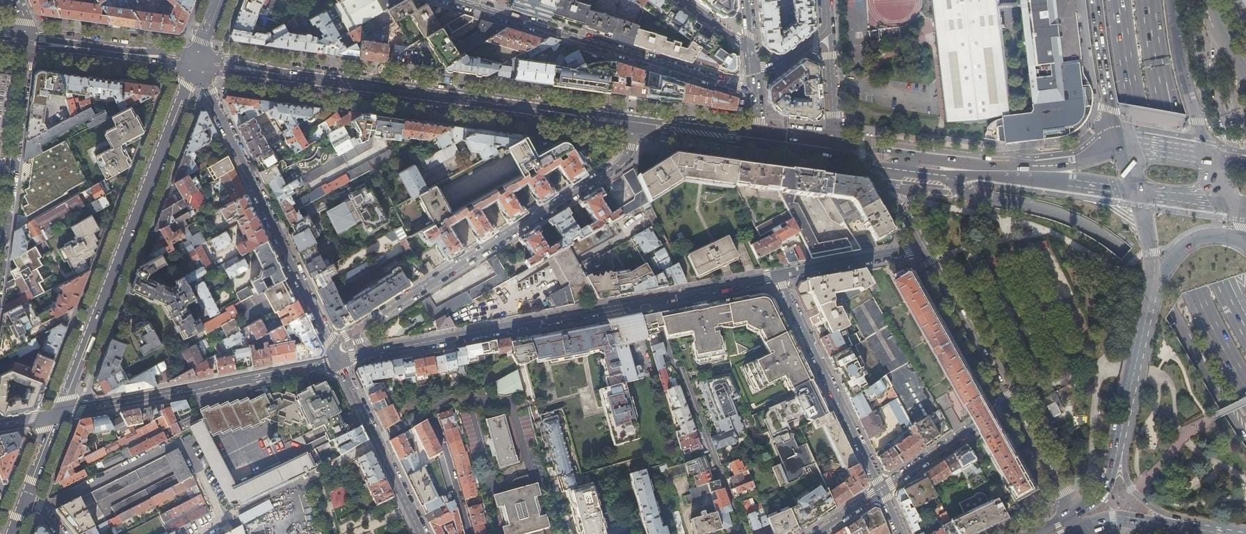 Vue aérienne de Institut supérieur de rééducation psychomotrice