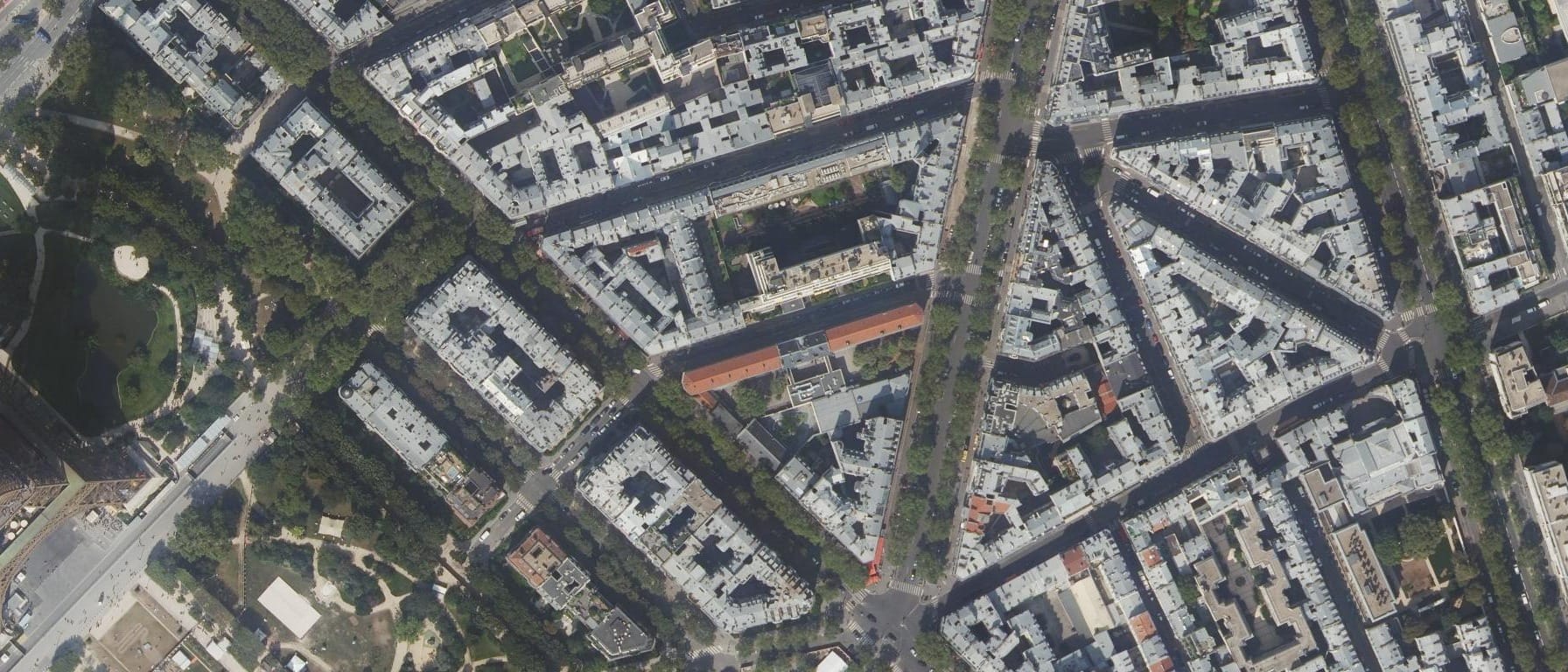 Vue aérienne de Lycée professionnel Gustave Eiffel