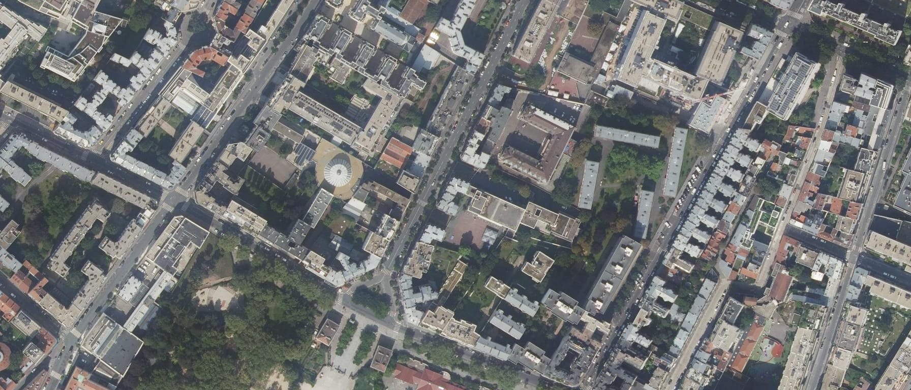 Vue aérienne de Etablissement régional d'enseignement adapté EUGENIE BRAZIER