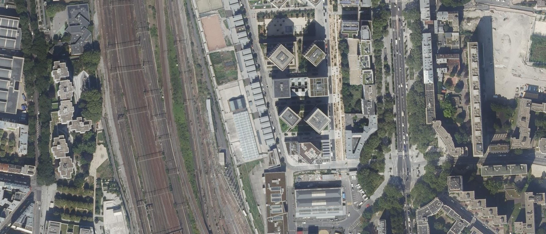 Vue aérienne de GRETA METEHOR - CFA Académique de Paris