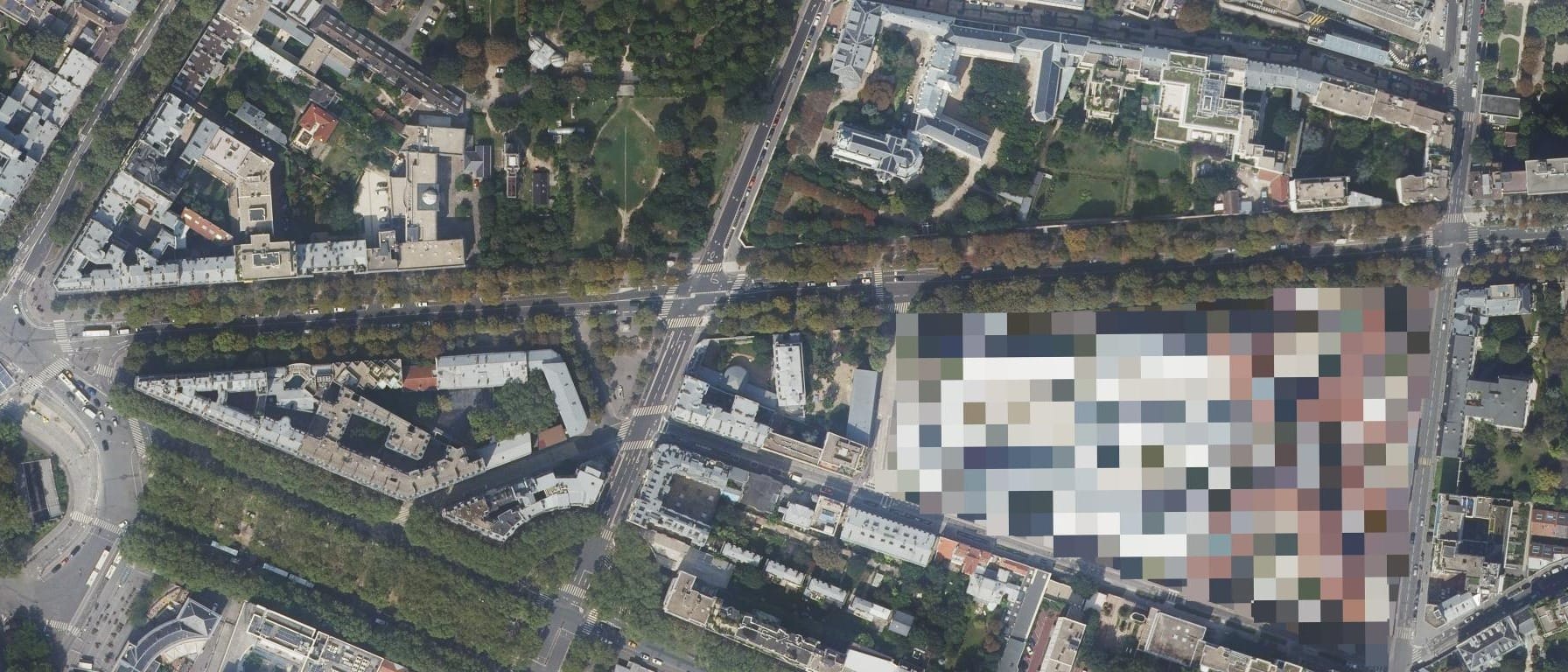Vue aérienne de FAC LIBRE THEOLOGIE PROTESTANT