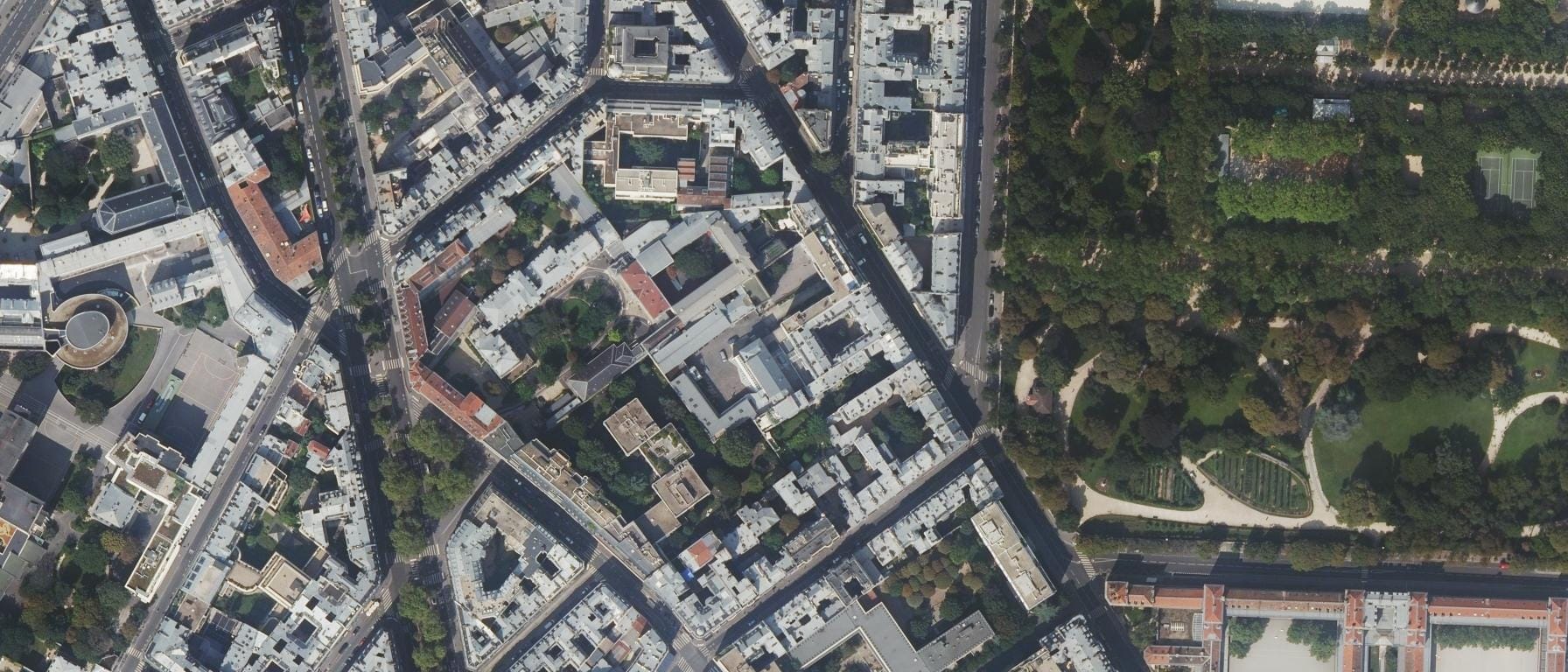 Vue aérienne de Lycée Saint-Sulpice