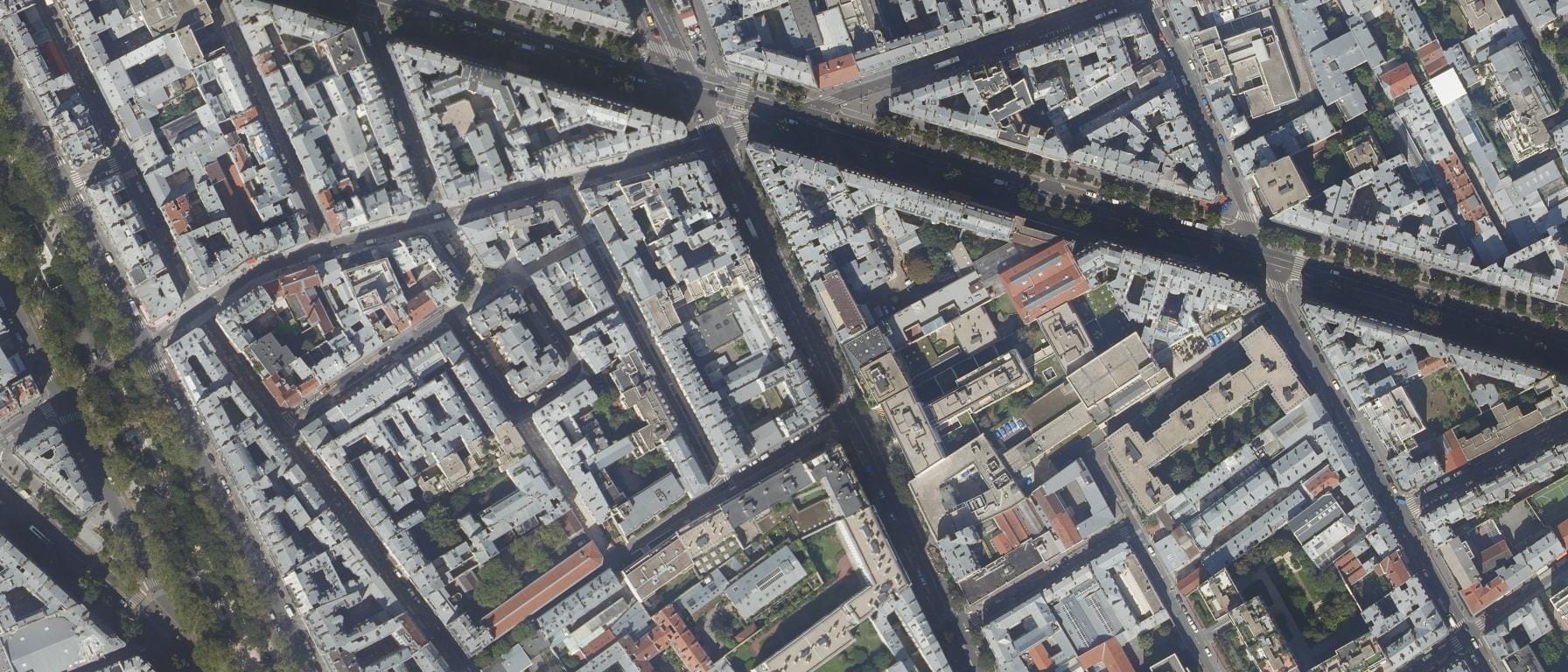 Vue aérienne de Lycée Charles Peguy
