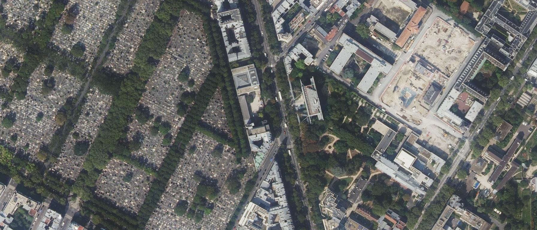 Vue aérienne de Ecole Camondo