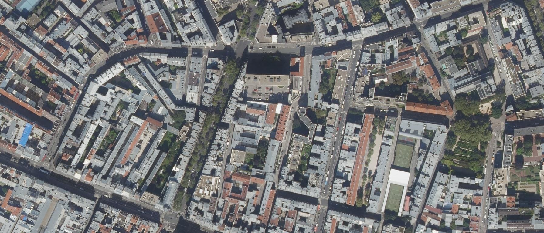 Vue aérienne de ENGDE (Paris 11e  Arrondissement - 75)