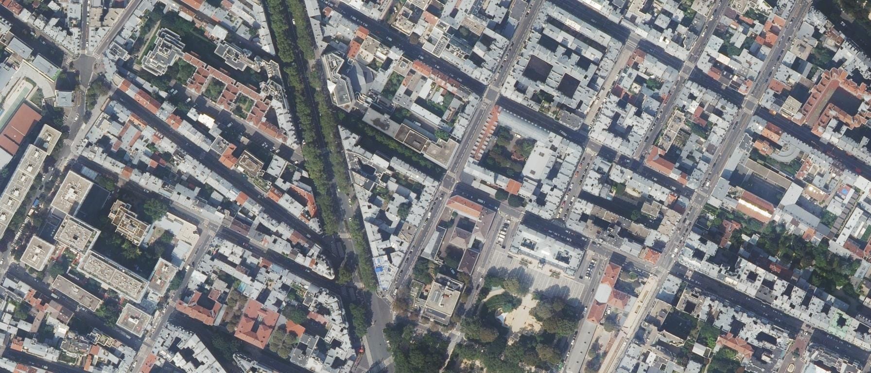 Vue aérienne de Lycée Catherine Laboure