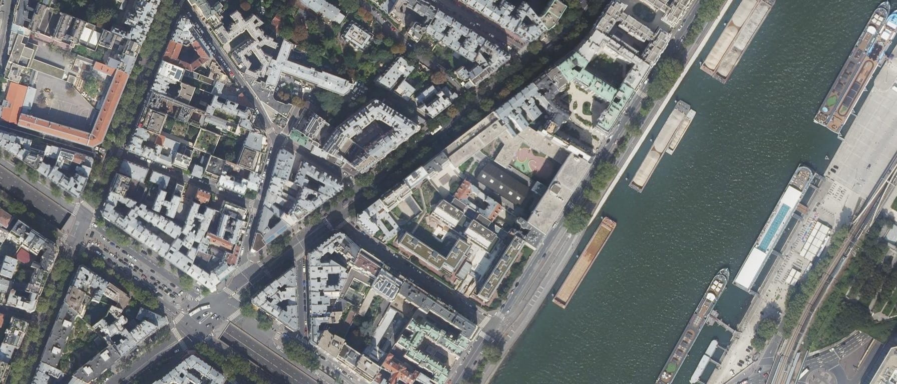 Vue aérienne de IUT de Paris - Rives de Seine - Université Paris Cité