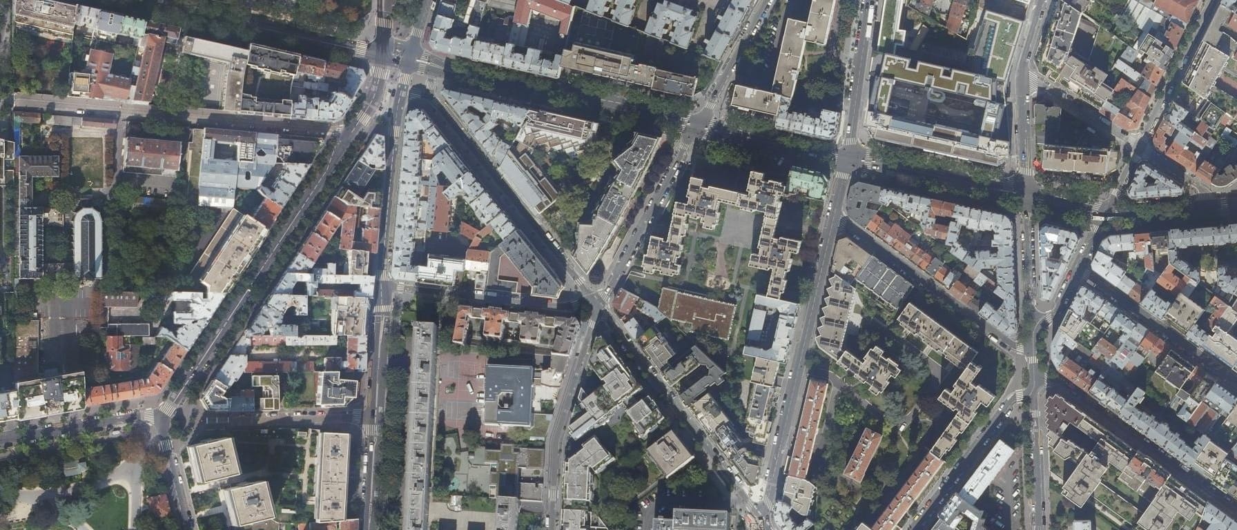 Vue aérienne de INSTITUT SUPERIEUR D'OPTIQUE (Paris 13e  Arrondissement - 75)