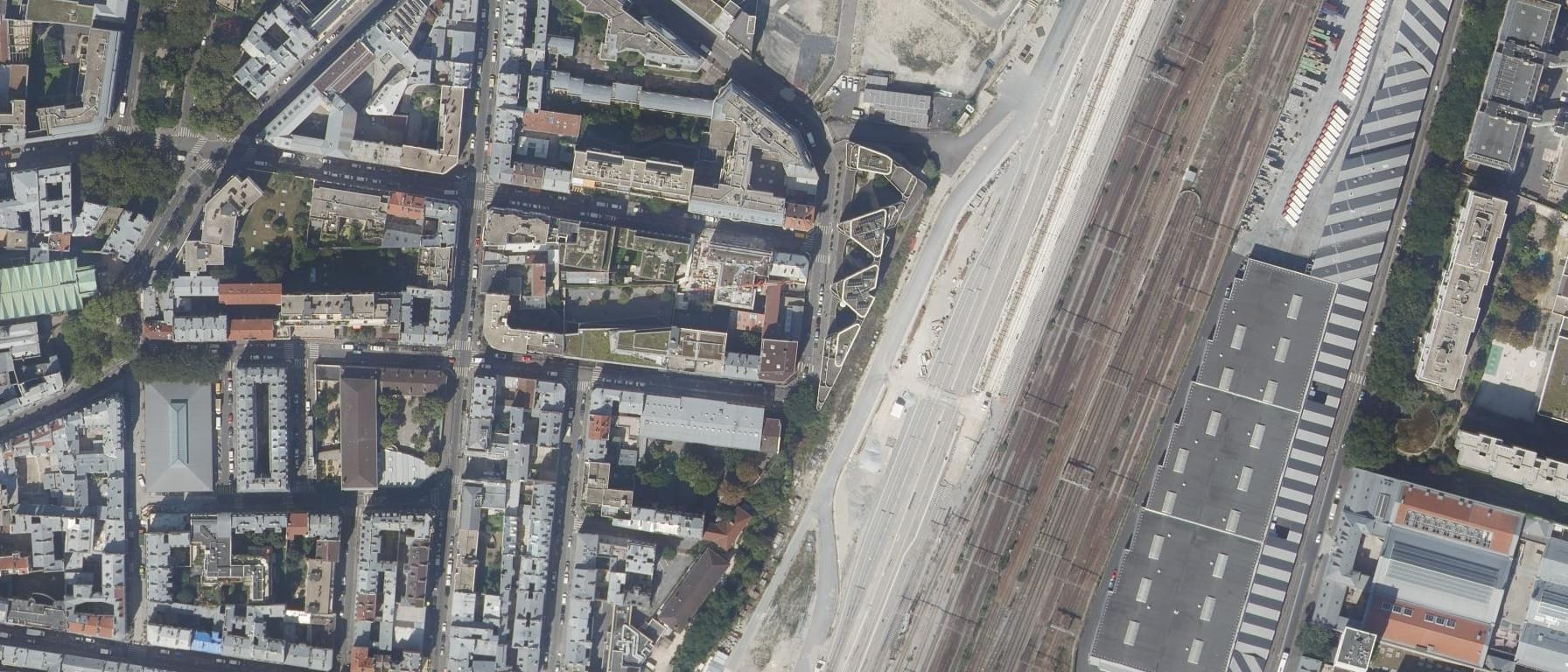 Vue aérienne de ECOLE NORMALE SOCIALE