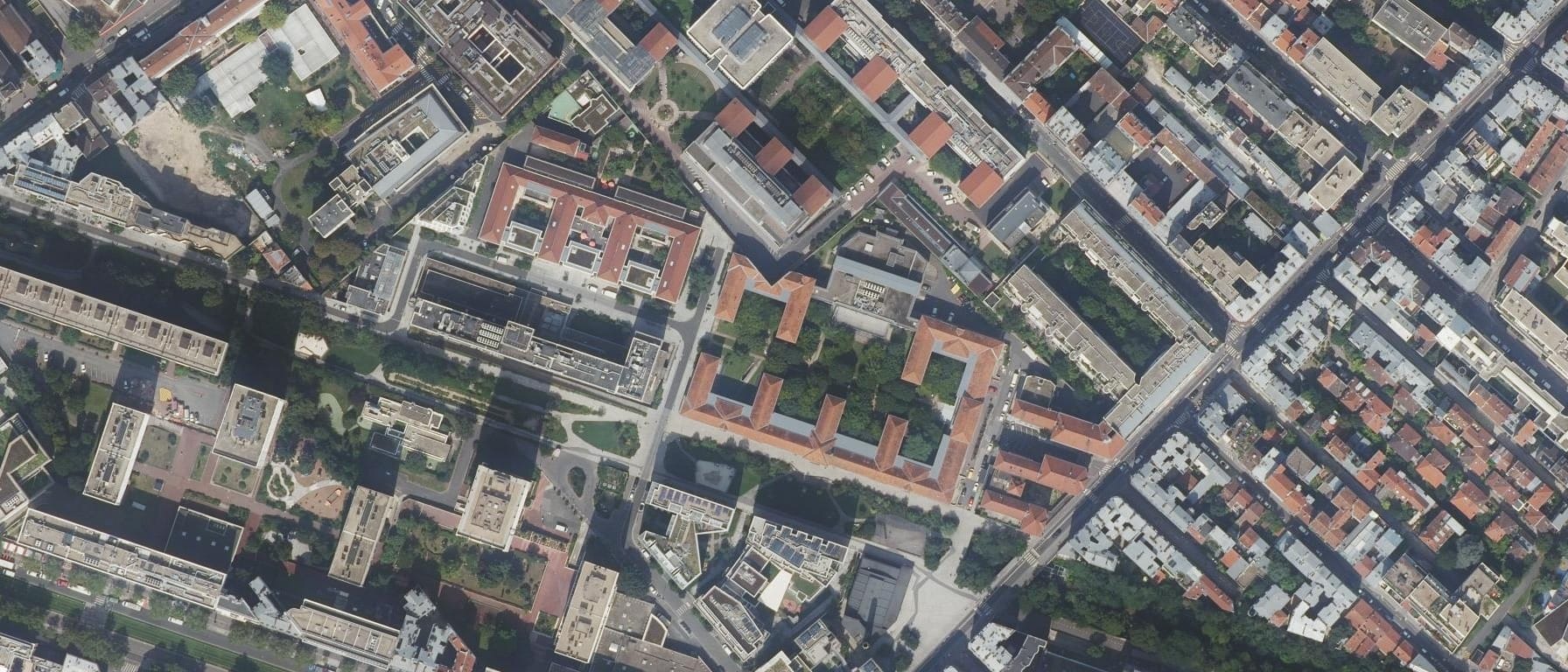 Vue aérienne de IFSI- GH Paris St Joseph