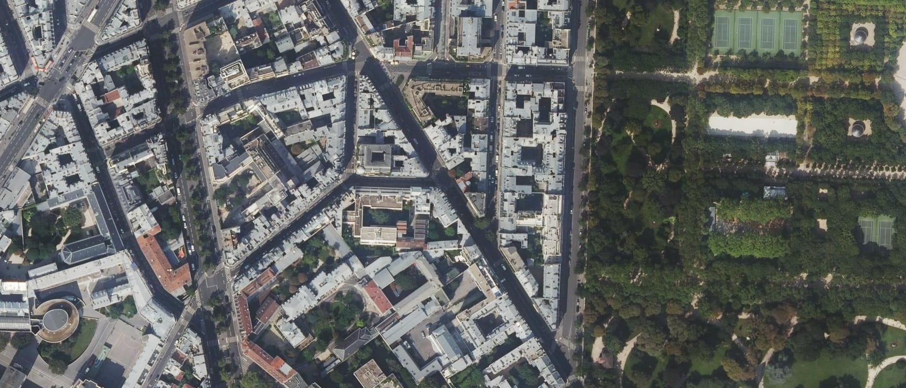 Vue aérienne de CFA UNIVERSITE ET SPORTS/ IUT Sénart Fontainebleau