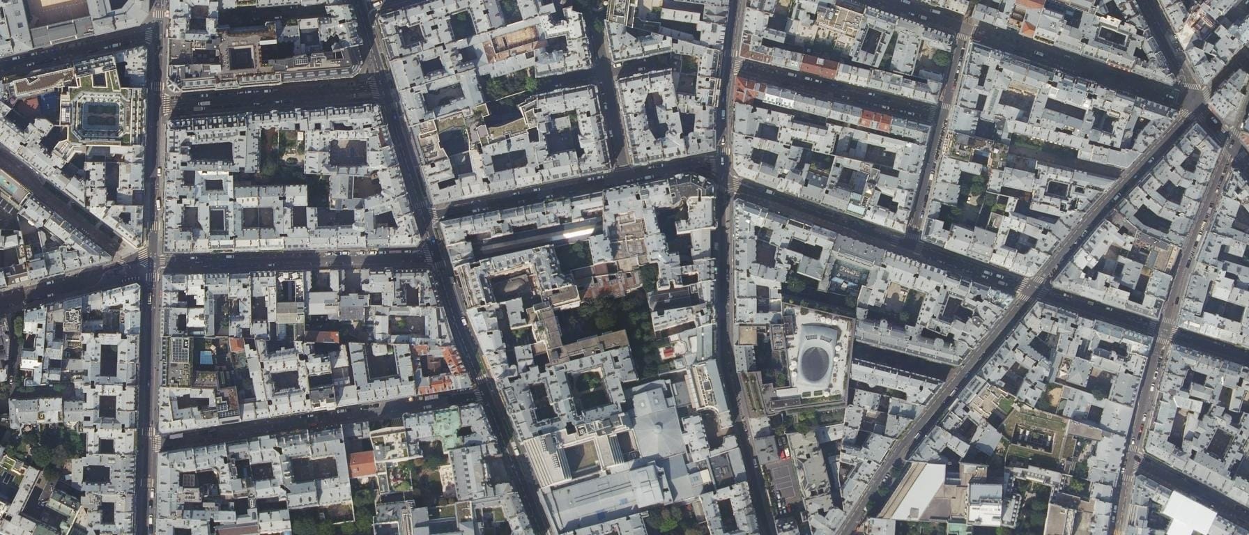 Vue aérienne de Suptertiaire (Paris  9e  Arrondissement - 75)