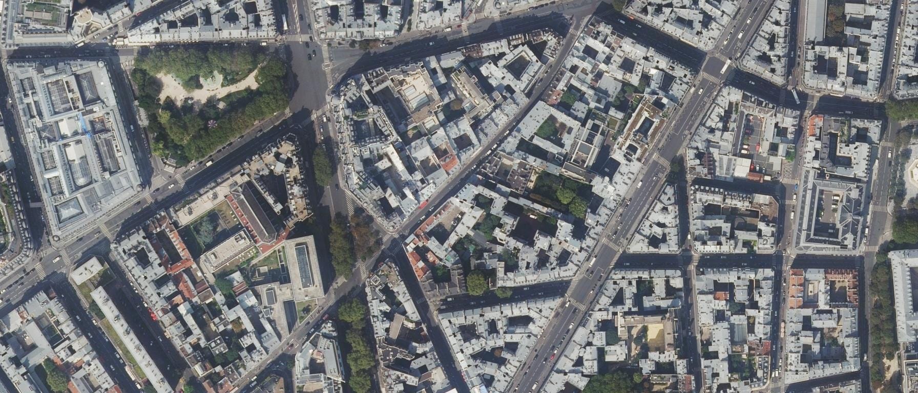 Vue aérienne de Institut Saint-Pie X
