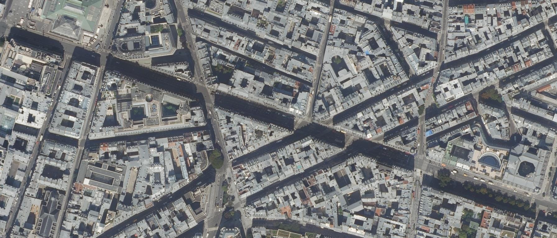 Vue aérienne de INSTA