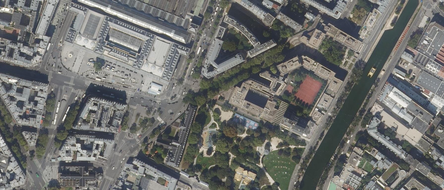 Vue aérienne de AFREP - Institut de formation en pédicurie-podologie