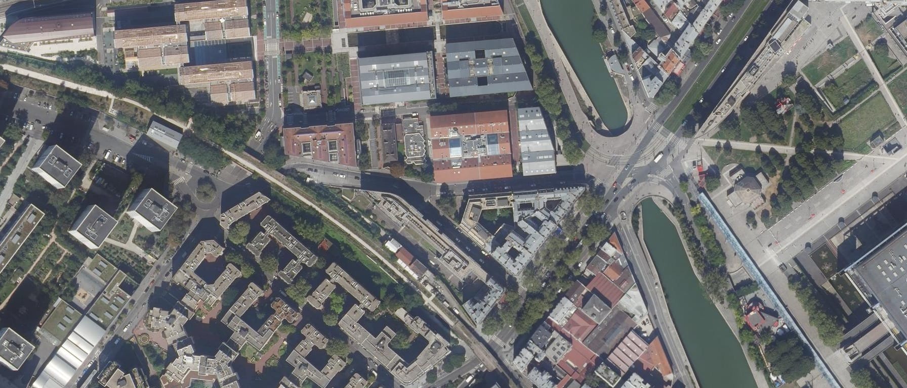 Vue aérienne de STUDIO M (Paris 19e Arrondissement - 75)