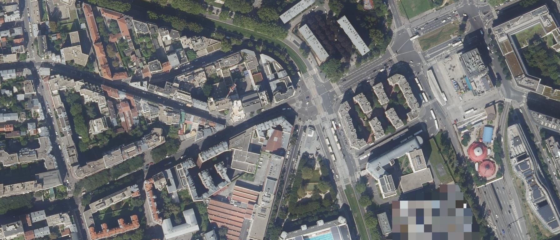 Vue aérienne de GOBELINS PARIS GAMBETTA (Paris 13e  Arrondissement - 75)