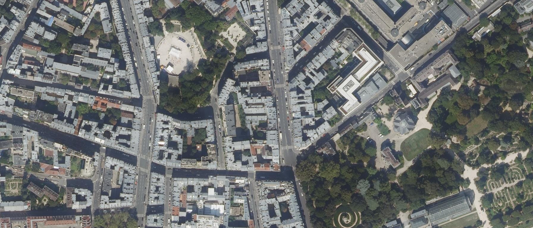 Vue aérienne de INSTA