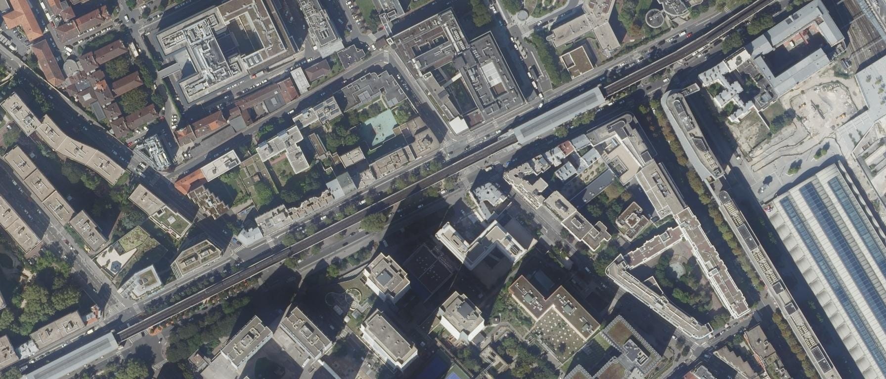 Vue aérienne de First Avenir