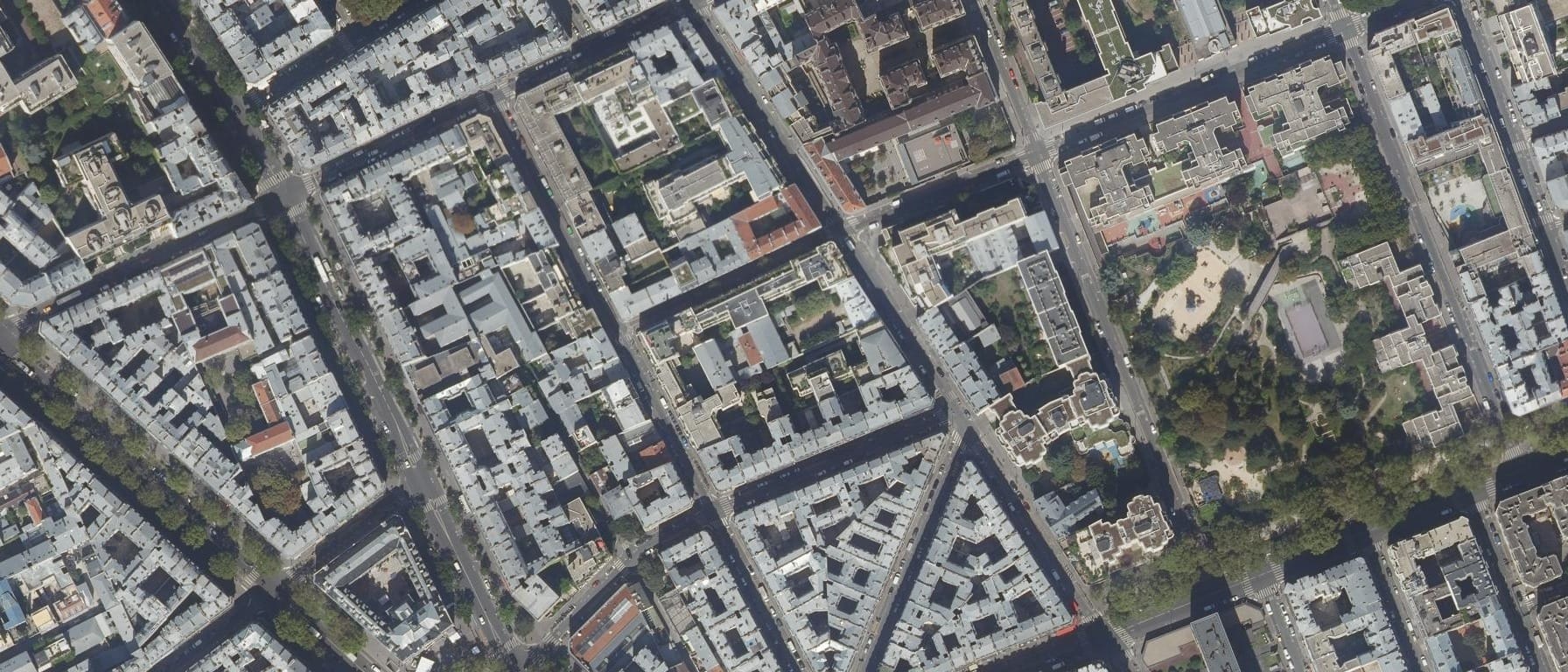 Vue aérienne de ECOLE DE MANAGEMENT EN ALTERNANCE PARIS - PARIS'COM SUP