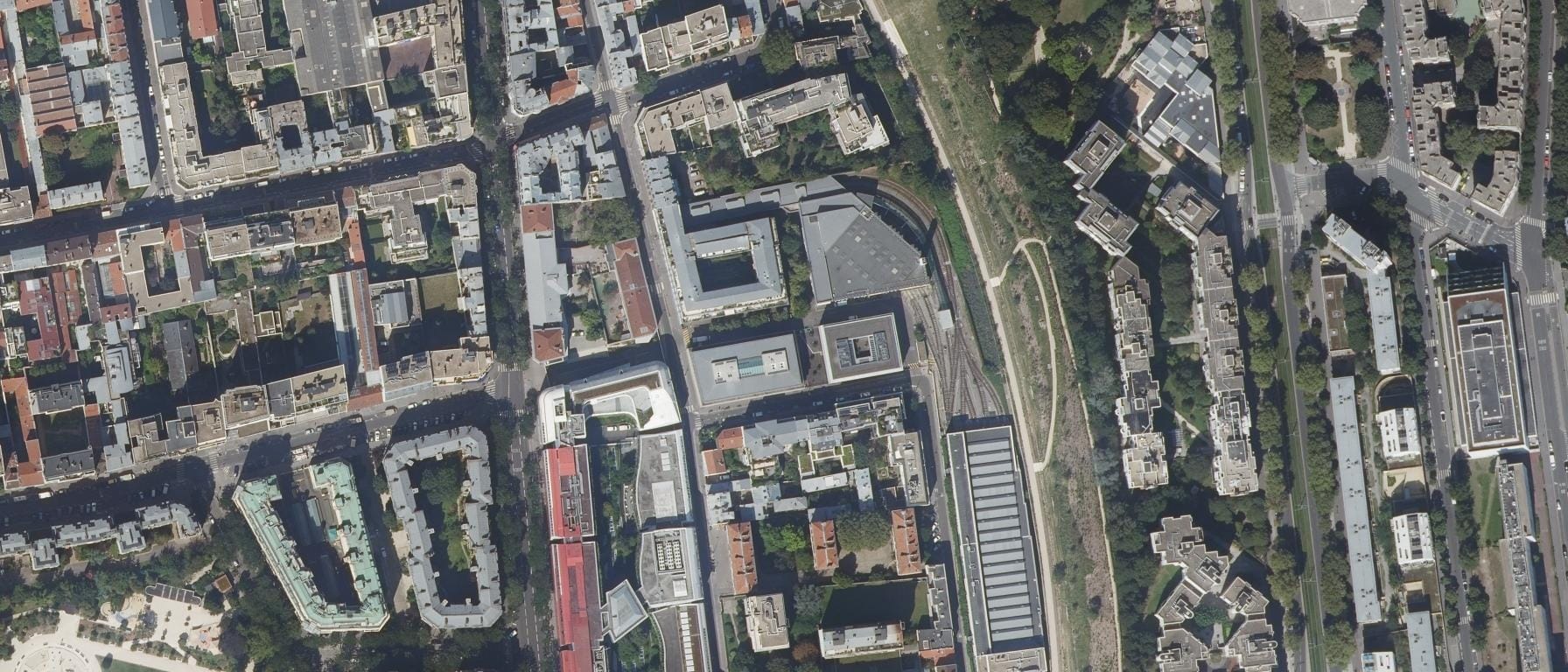 Vue aérienne de CFA Trans-Faire
