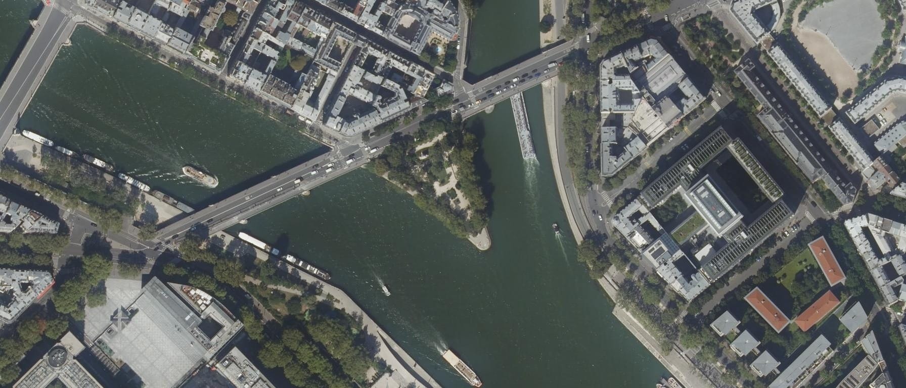 Vue aérienne de Site de Formation Paris - CFA Intégrale Academy