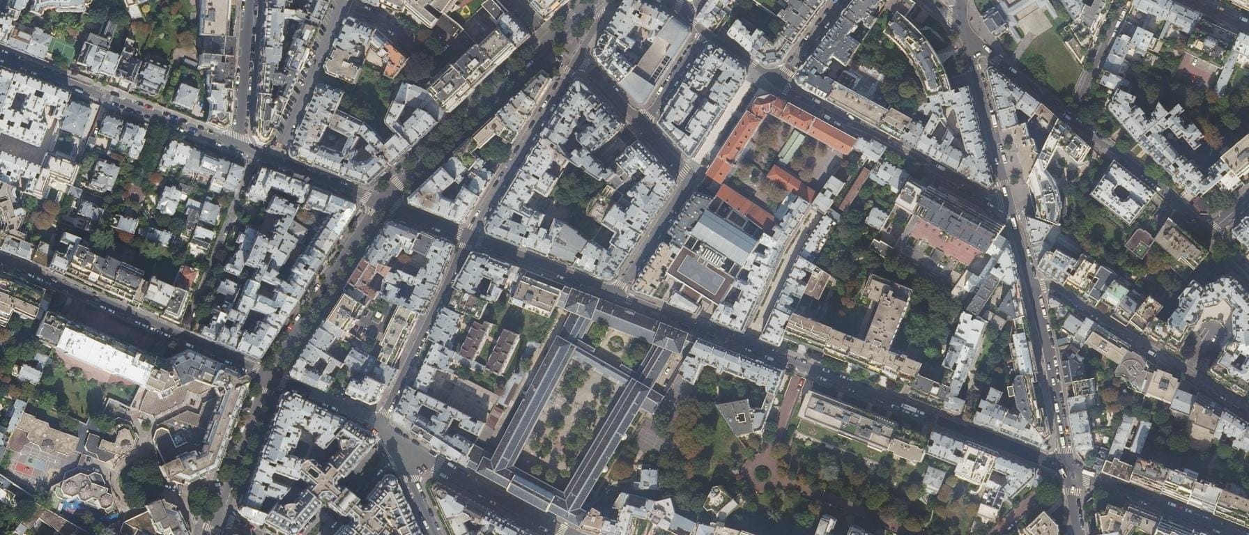 Vue aérienne de ESUPCOM PARIS