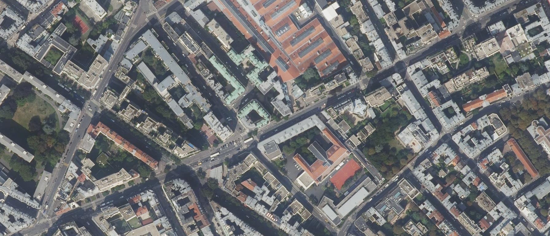 Vue aérienne de H3 Hitema (Paris 15e  Arrondissement - 75)