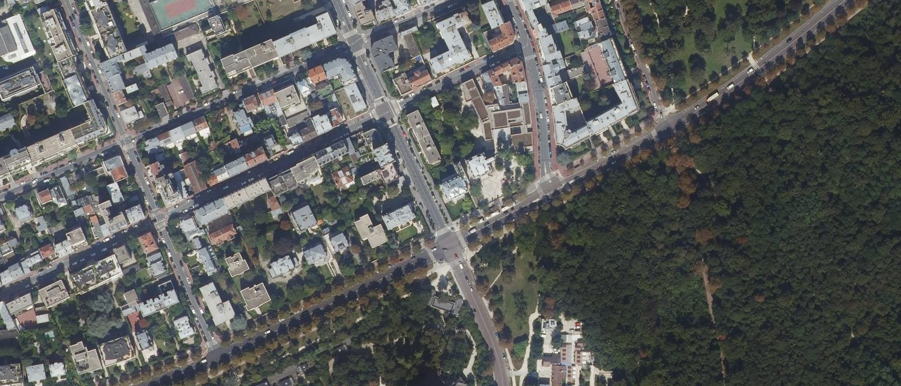 Vue aérienne de Linova Formation