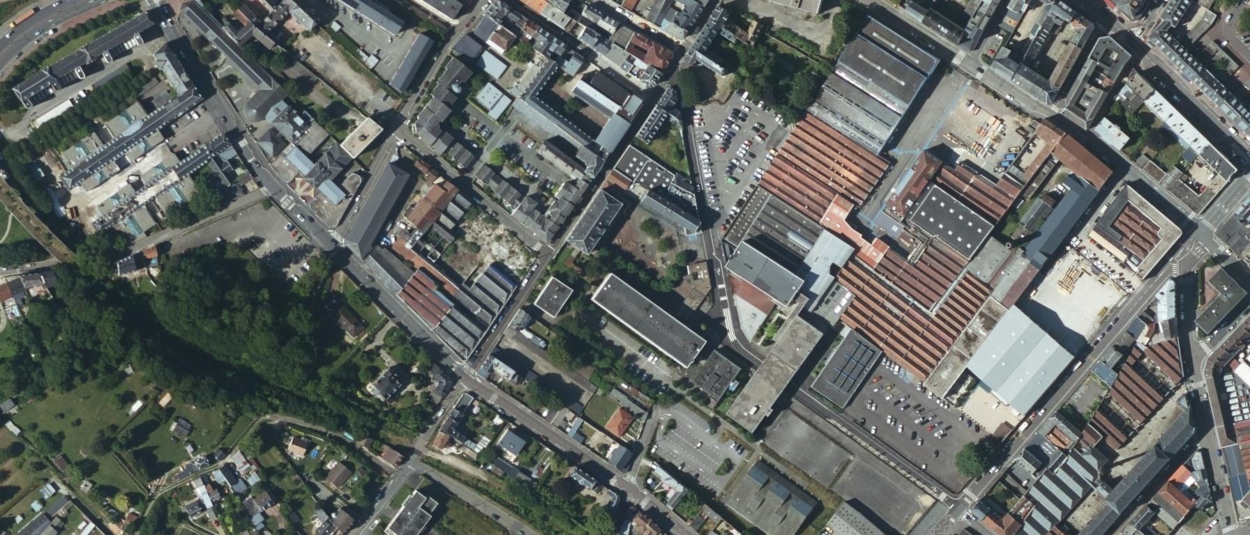 Vue aérienne de IFPRA - Lycée Ferdinand Buisson