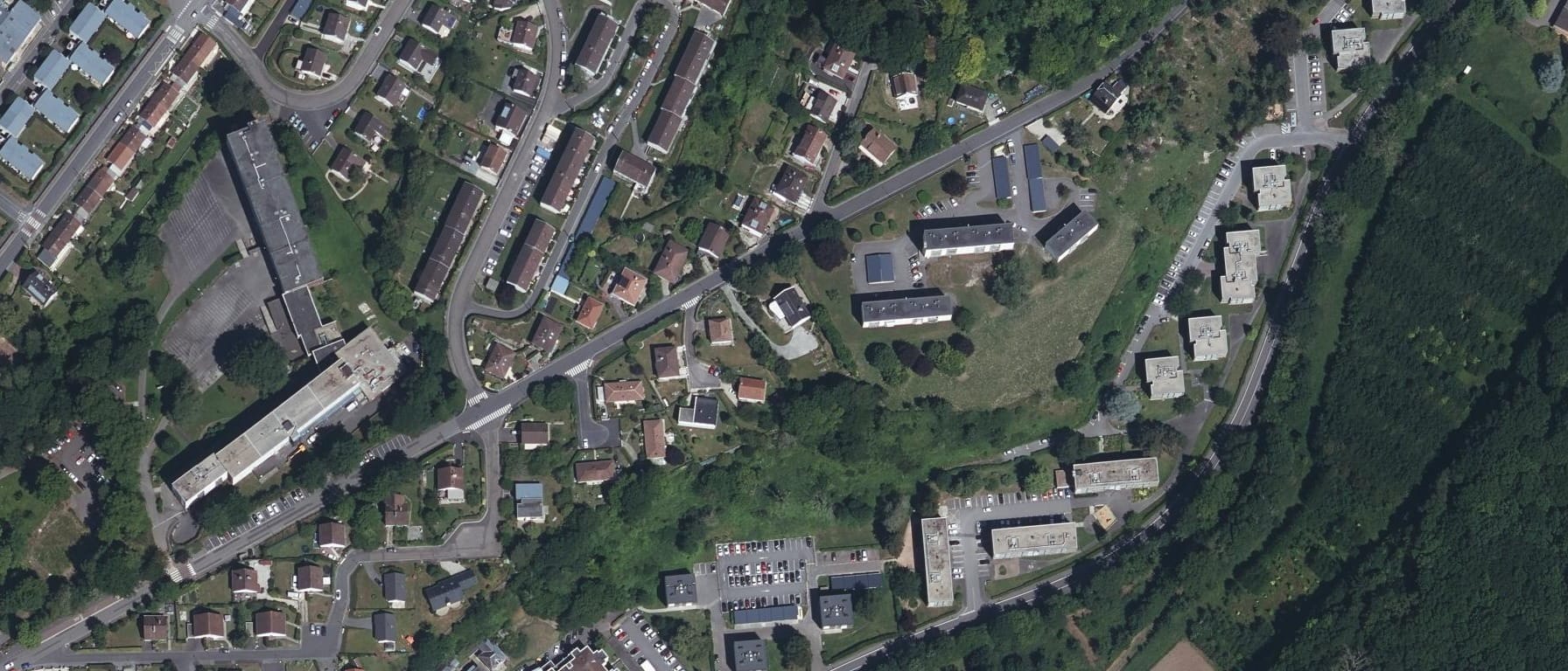 Vue aérienne de Lycée Guillaume Le Conquérant - IFPRA