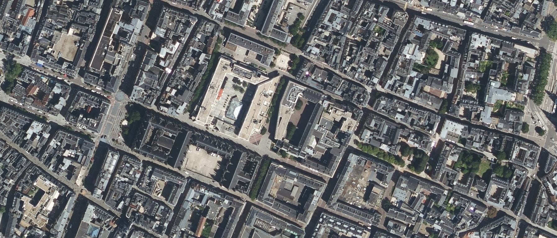 Vue aérienne de Lycée Camille Saint-Saens (Rouen - 76)