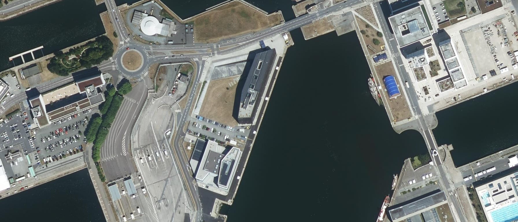 Vue aérienne de Ecole nationale supérieure maritime (ENSM)