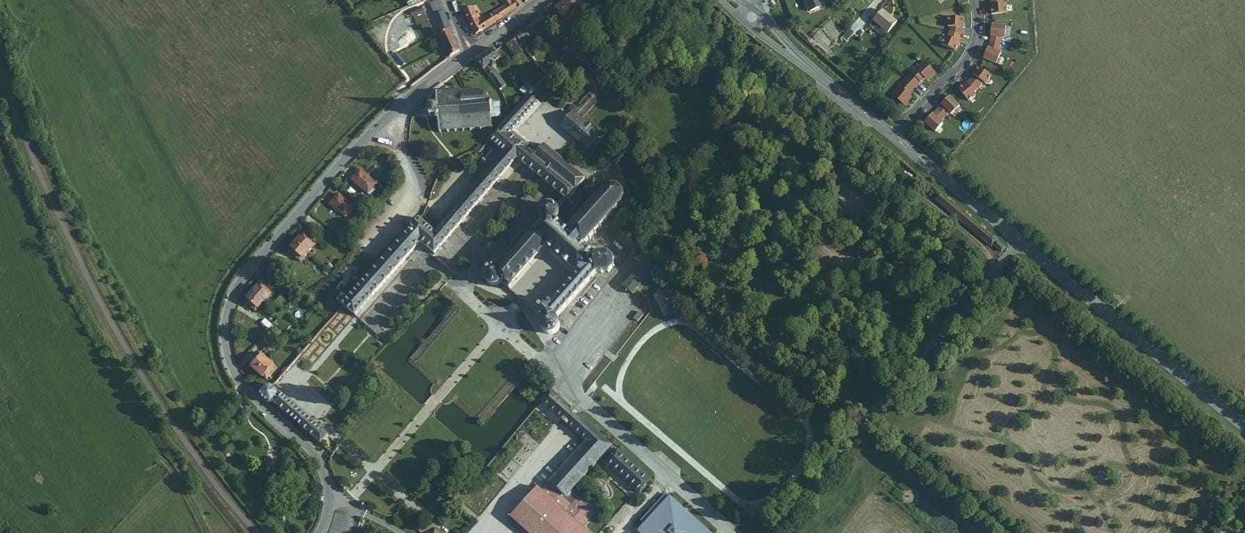 Vue aérienne de Lycée professionnel Agricole Saint Joseph