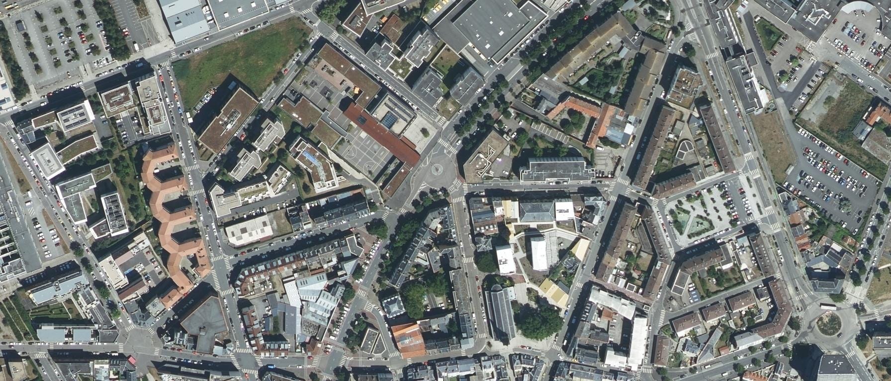 Vue aérienne de IFEN