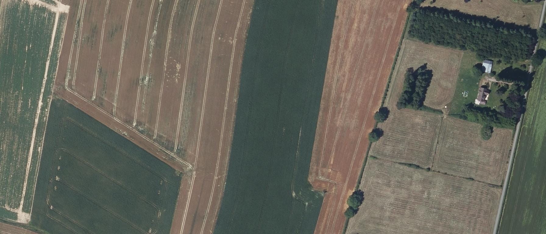 Vue aérienne de CFA MFR de Coqueréaumont
