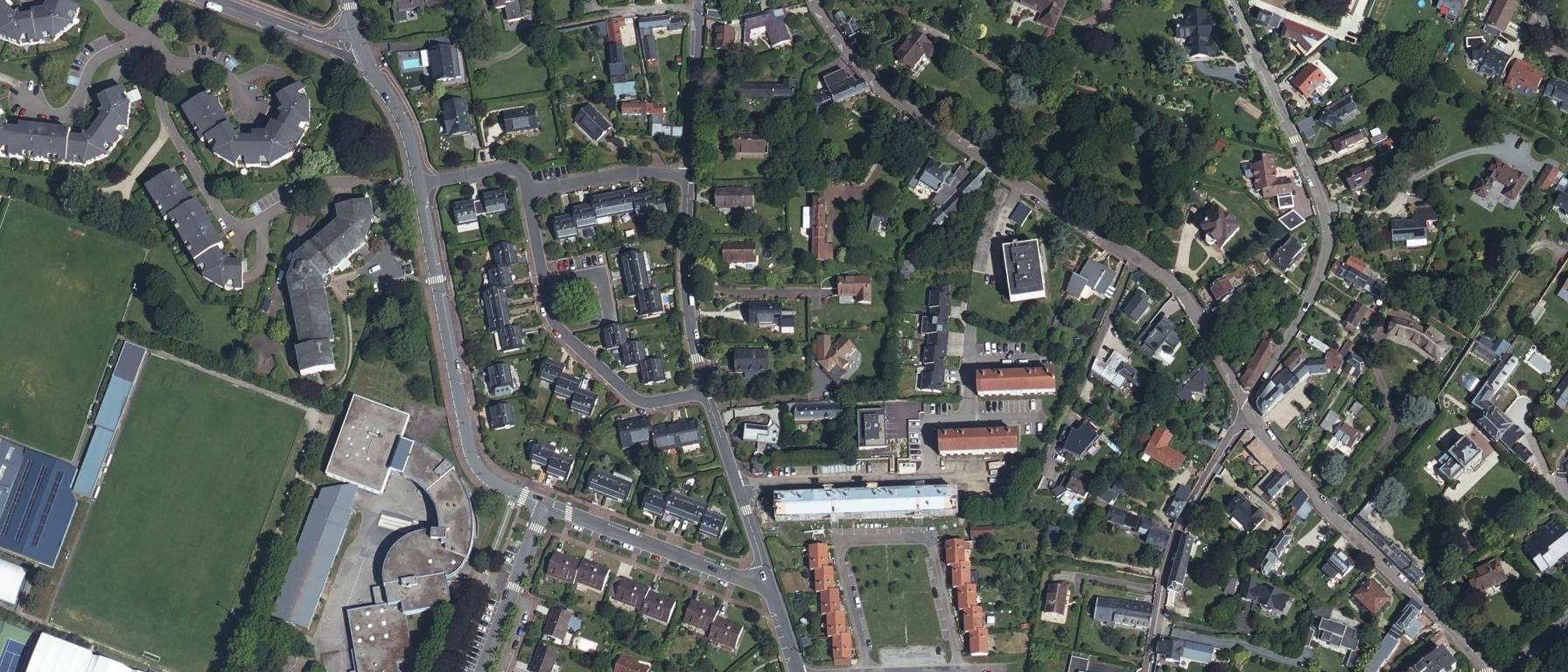 Vue aérienne de CFA de Seine-Maritime - Site de Mont Saint Aignan