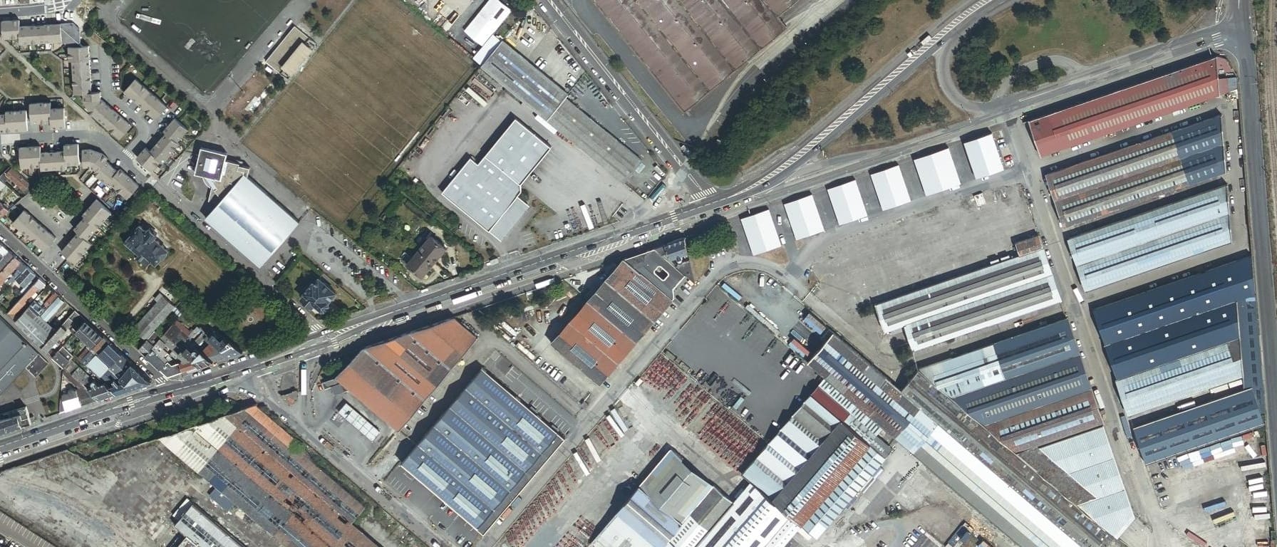 Vue aérienne de CFA Alternancia Le Havre
