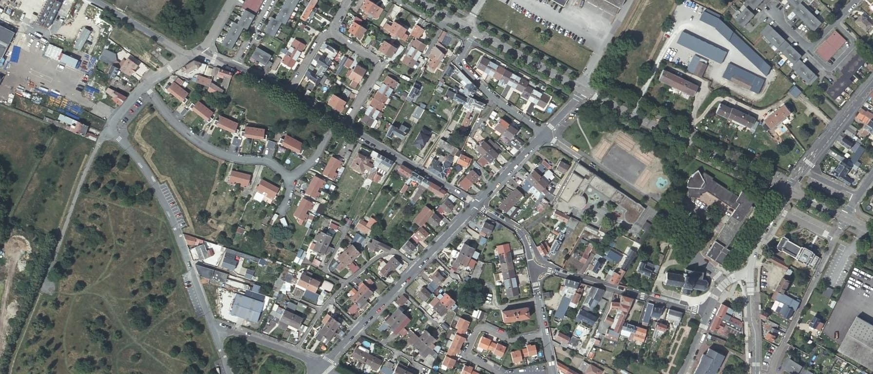 Vue aérienne de CFA Grand-quevilly GRETA Rouen Maritime